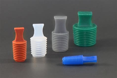187" x 1. . Silicone plugs for powder coating